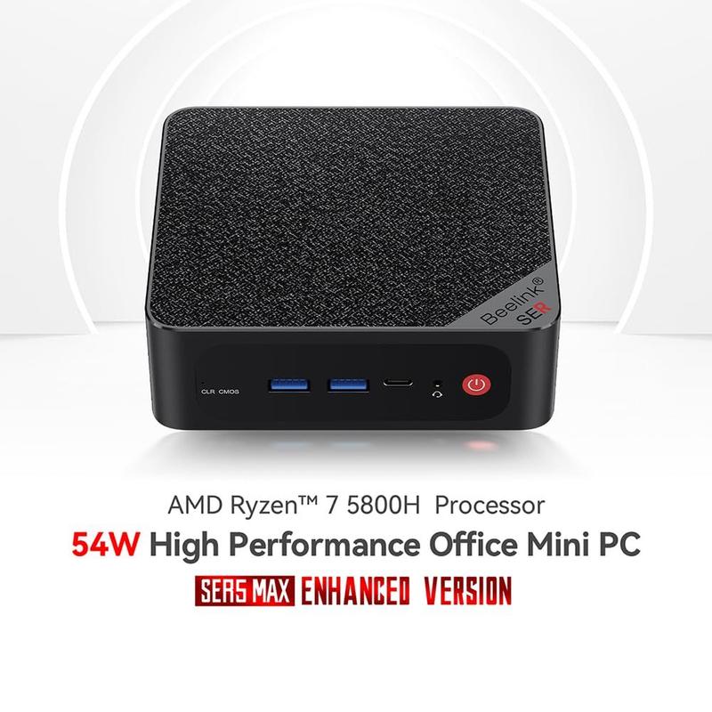 Mini PC Beelink SER5 MAX AMD Ryzen 7 5800H 32 GB de RAM 500 GB SSD